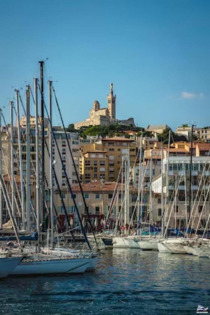 L'Elegant Lumineux Ancien Couvent Apartment Marseille Luaran gambar